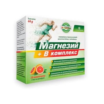 Магнезий и В-комплекс х 20 сашета Alkaloid