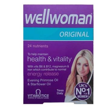 Wellwoman Original Витамини за жени за жизненаост и тонус x 30 капсули Vitabiotics