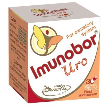 Borola Imunobor Uro Имунобор Уро за здравето на отделителната система 780 мг х30 капсули