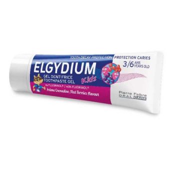 Elgydium Kids Гелообразна детска паста за зъби горски плодове 3-6 г 50 мл