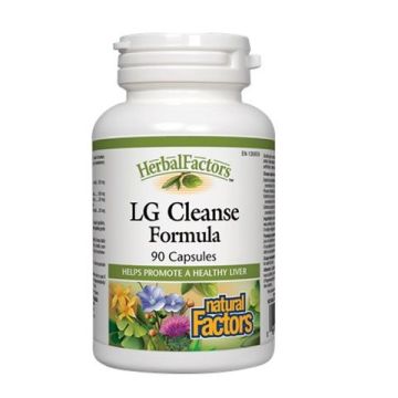 Natural Factors LG Cleanse Детокс формула за черен дроб и жлъчка x 90 капсули