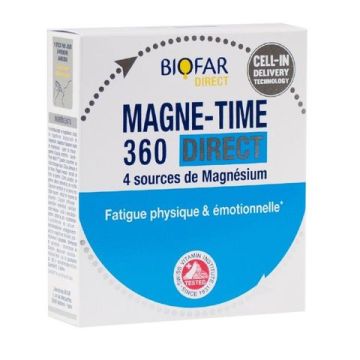 Biofar Magne Time 360 Direct при физическа и емоционална умора х14 сашета