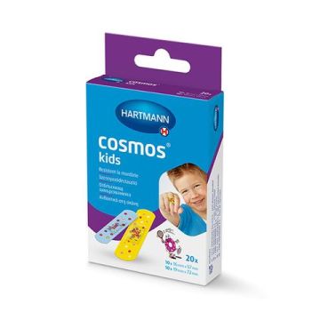 Hartmann Cosmos Kids Водоустойчив пластир за малки рани х20 бр