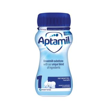 Aptamil 1 Течно мляко за хранене на кърмачета от 0-6M 200 мл
