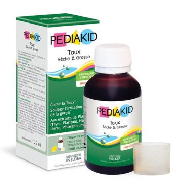 Pediakid Сироп за деца при суха и влажна кашлица 125 мл