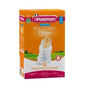 Plasmon Biberon Бишкоти без глутен за деца 4М+ 200 гр