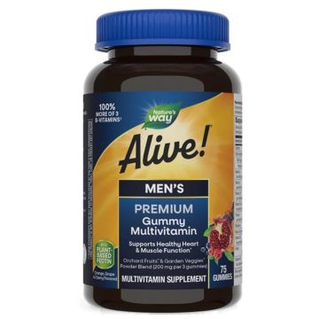 Nature's Way Alive Men's Алайв витамини за мъже х75 желирани таблетки