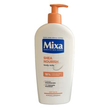 Mixa Intense Nourishment Подхранващо мляко за тяло за суха и много суха кожа 400 мл