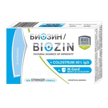 Biozin при вирусни инфекции х 30 таблетки BIOshield