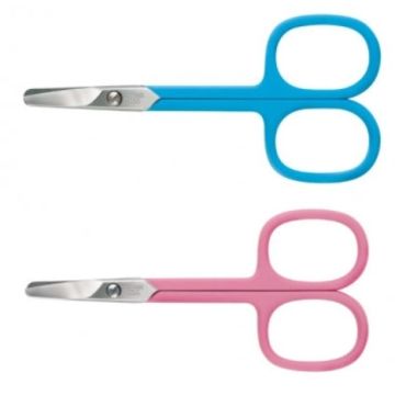 Magnum Bebe 056 Бебешка ножица за нокти с цветни дръжки 9 см