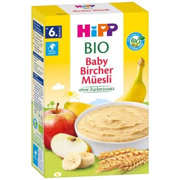 HiPP Baby Bircher Muesli Първо био мюсли на бебето 6М+ 250 гр