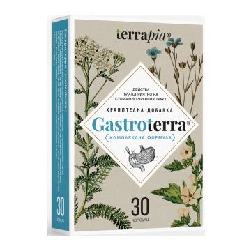 Gastroterra Гастротерра х 30 капсули Terrapia