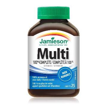 Jamieson Multi 100% Complete Мултивитамини за мъже х25 таблетки