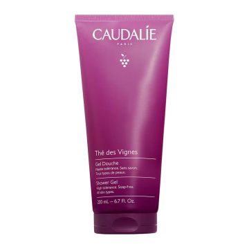 Caudalie The Des Vignes Душ гел с бял мускус, нероли и джинджифил 200 мл