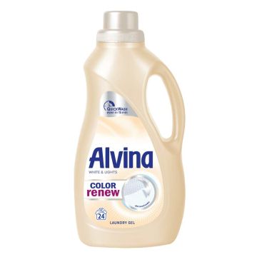 Alvina White & Lights Перилен препарат за бели и светли тъкани - бежов 1080 мл