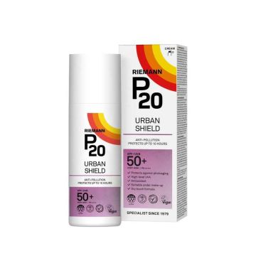 Riemann P20 Urban Shield Слънцезащитен крем за лице SPF50+ 50 мл