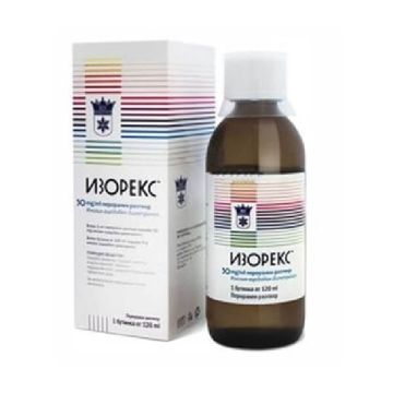 Изорекс сироп 50мг/мл х 240 мл Rex Pharmaceuticals