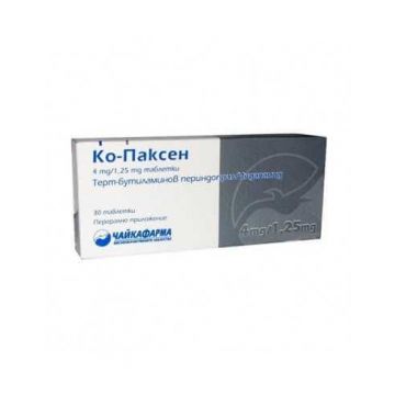 Ко-Паксен 4 мг/1.25 мг х 30 таблетки ЧайкаФарма