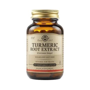 Solgar Turmeric Root Extract Екстракт от куркума х 60 капсули