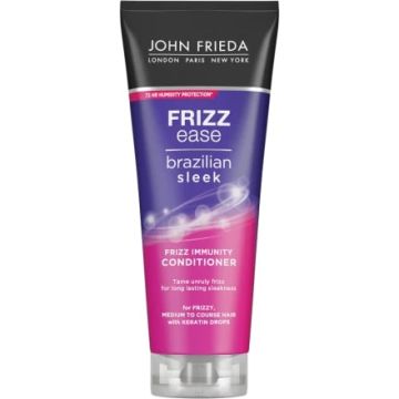 John Frieda Frizz-Ease Brazilian Sleek Балсам за коса за мигновено и лесно изправяне 250 мл