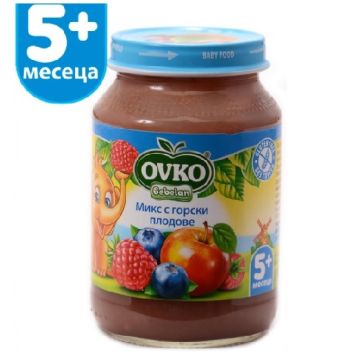Bebelan Ovko Микс с горски плодове 5М+ 190 гр 