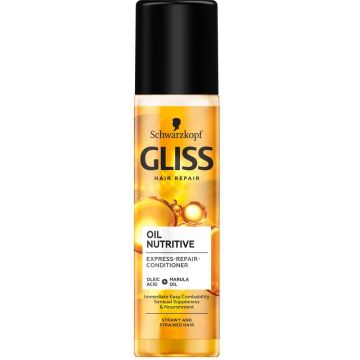 Gliss Oil Nutritive  Express Repair Балсам за дълга и цъфтяща коса спрей 200 мл