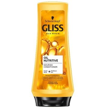 Gliss Oil Nutritive Балсам за дълга и цъфтяща коса 200 мл