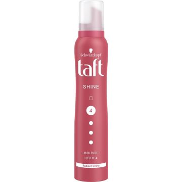 Taft Shine Ултра силна пяна за коса за силен ламиниращ блясък 200 мл