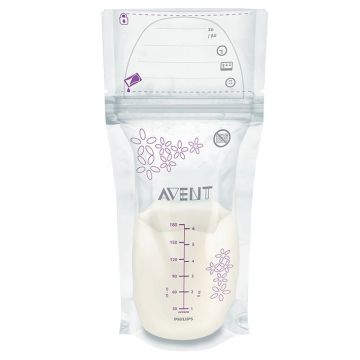  Philips Avent Торбички за съхранение на кърма 180 мл x25 бр 
