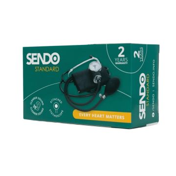 Механичен апарат за кръвно налягане с включен стетоскоп Sendo Standard