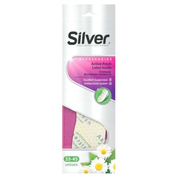 Silver Active Fresh Антибактериални стелки  33/45