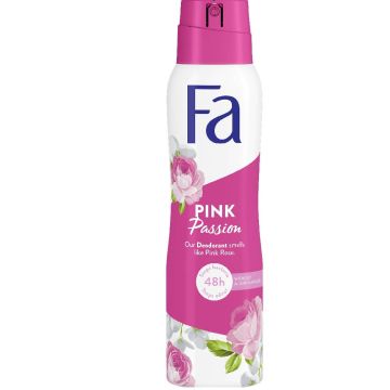 Fa Pink Passion Део спрей против изпотяване за жени 150 мл