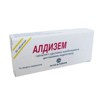 Алдизем 60 мг х 30 таблетки Alkaloid