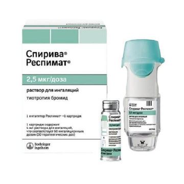 Спирива Респимат пълнител 2.5 мкг х 30 дози Boehringer