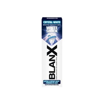 BlanX White Shock Избелваща паста за зъби с незабавен ефект 75 мл