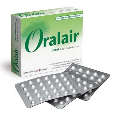 Оралаир 300 IR х 30 сублингвални таблетки Stallergenes