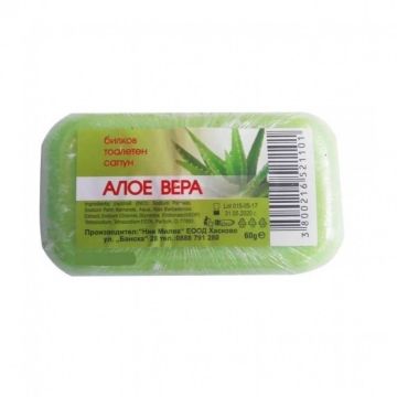 Ния Милва Тоалетен сапун с алое вера 60 г