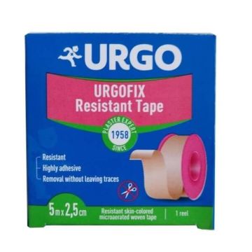 Urgo Urgofix лейкопласт 2.5 см х 5 м