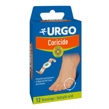 Urgo Coricide Пластири за мазоли x12 бр
