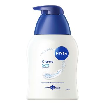 Nivea Cream Soft Нежен подхранващ течен сапун 250 мл