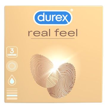 Durex Real Feel презервативи 3 бр