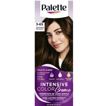 Palette Intensive Color Creme Дълготрайна крем боя за коса 3-65 Dark Chocolate