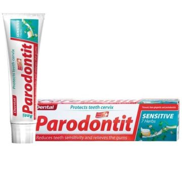 Dental Anti Parodontit Sensitive 7 Herbs Паста за зъби анти пародонт 100 мл