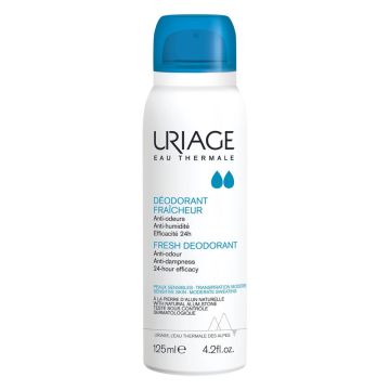 Uriage Eau Thermale Освежаващ дезодорант против изпотяване за чувствителна кожа 125 мл