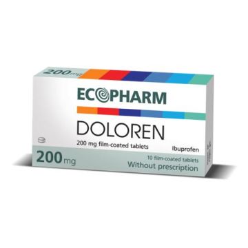 Doloren 200 мг х10 таблетки Ecopharm