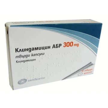 Клиндамицин ABR 300 мг х 16 капсули Antibiotic