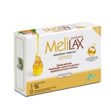 Aboca Melilax Pediatric Mикроклизма за деца и кърмачета при запек 5 гр 6 бр