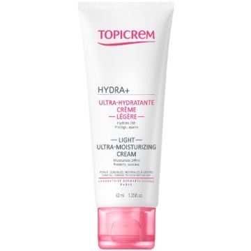Topicrem HYDRA+ Light Ultra–Moisturizing Cream Ултра лек хидратиращ крем за лице 40 мл
