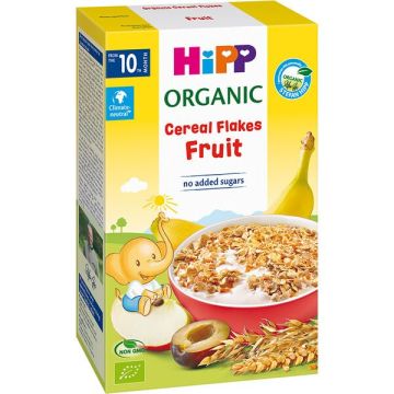 HiPP Organic Cereal Flakes Fruit Био мюсли с плодове 10М+ 200 гр