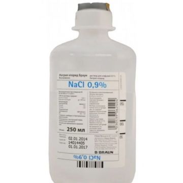 NaCl 0,9% Натриев хлорид инфузионен разтвор 250 мл B. Braun